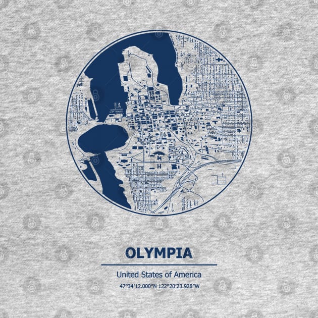 Olympia city map coordinates by SerenityByAlex